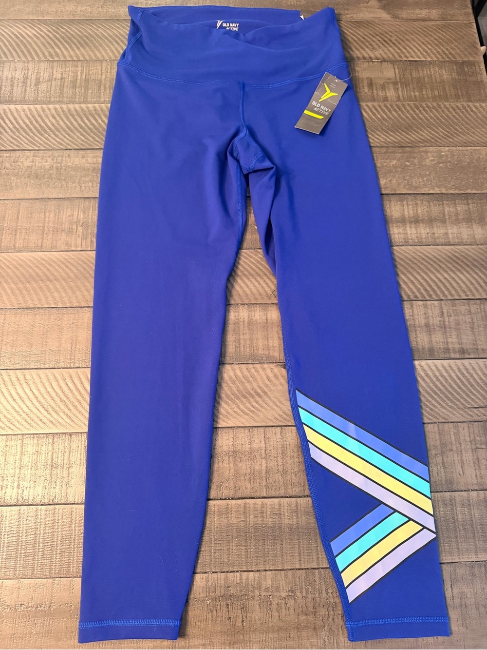 Old Navy Blue GO-DRY Active Leggings